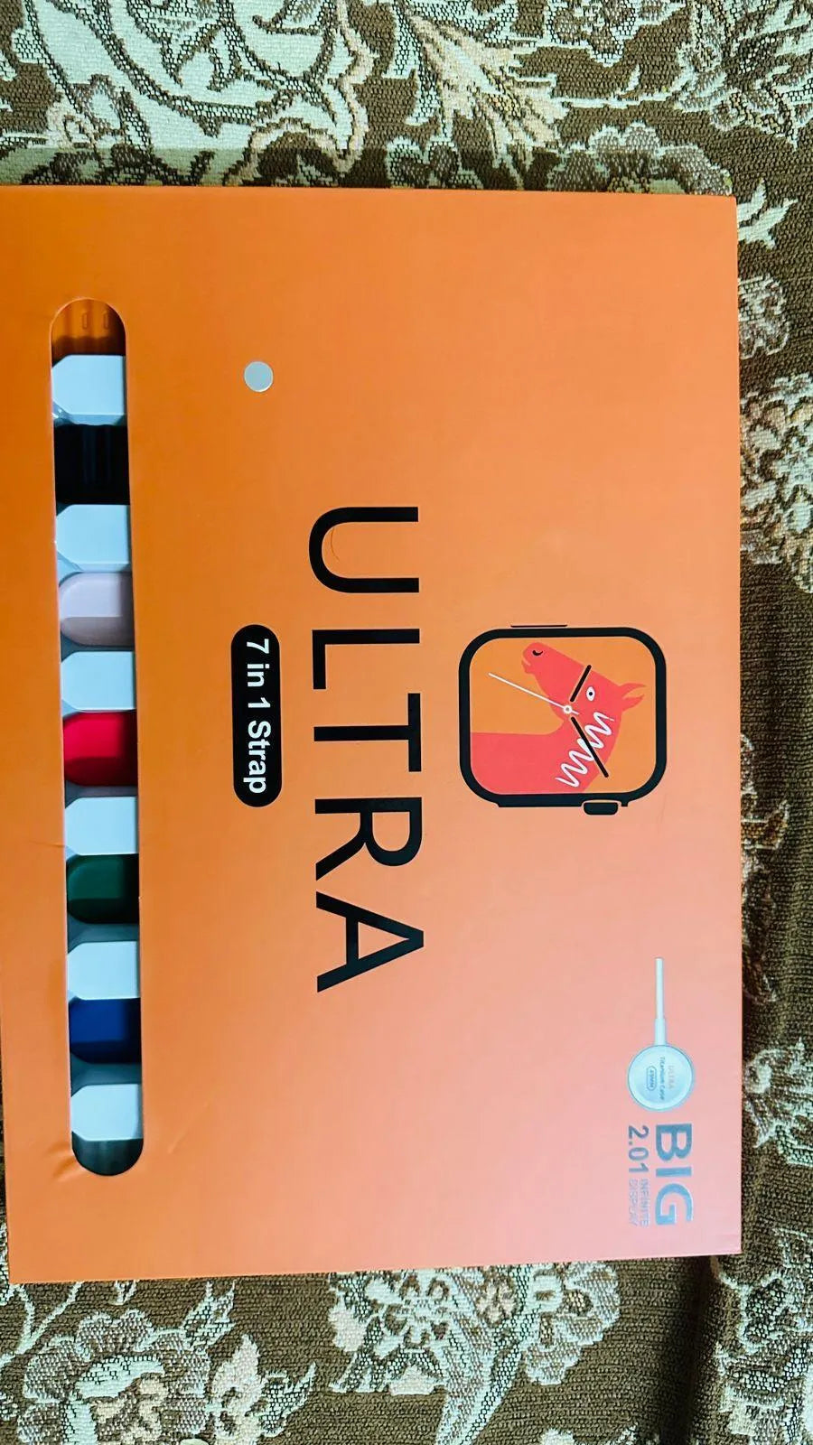 Ultra Smart Watch with 7 Straps Bundle