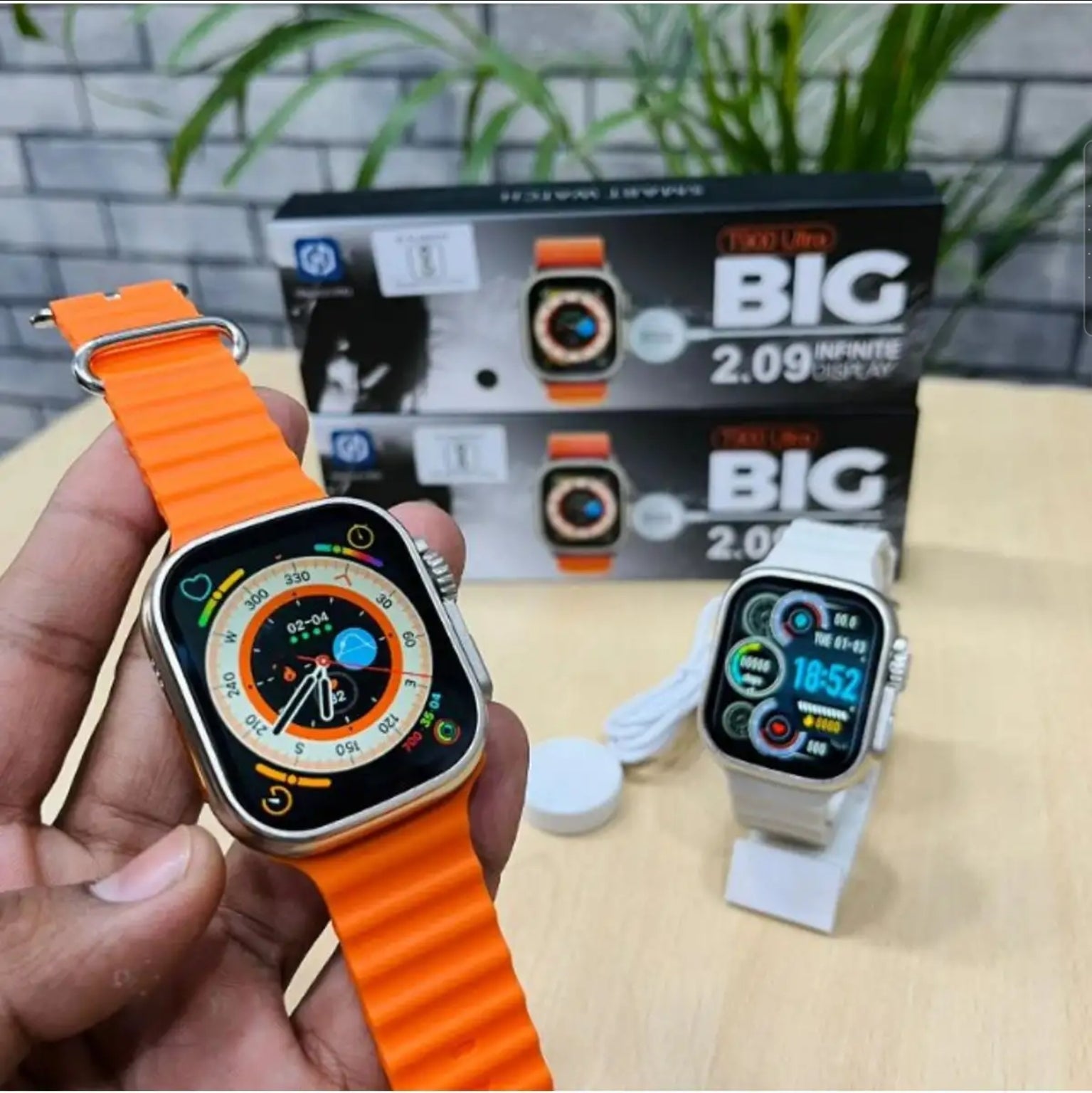 Ultra Smart Watch with 7 Straps Bundle